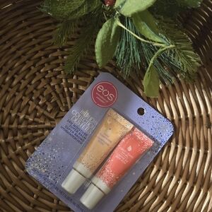 eos Lip Balm Duo - Coral and Peach